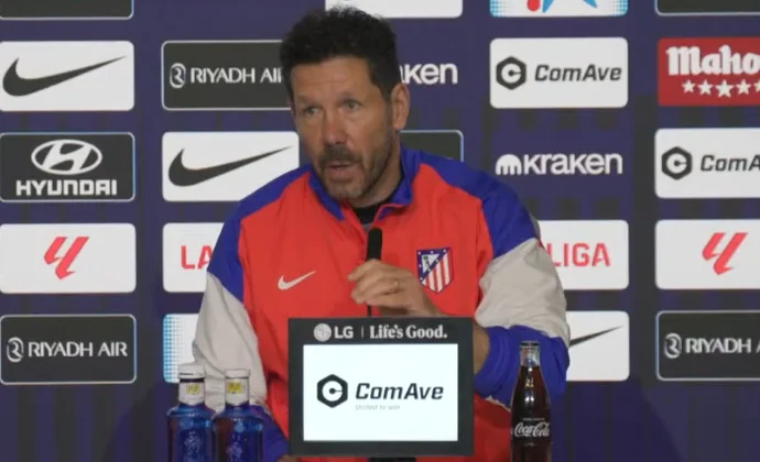 Simeone habla de Gallagher, Molina, el momento del equipo y el balón parado