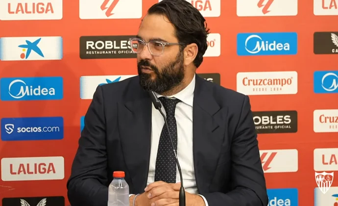 Víctor Orta y Del Nido Carrasco hablan de Pimienta, Caparrós, los bandazos en el club y el nivel de la plantilla