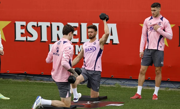 El Espanyol inicia la semana de trabajo sin Gragera ni Oliván