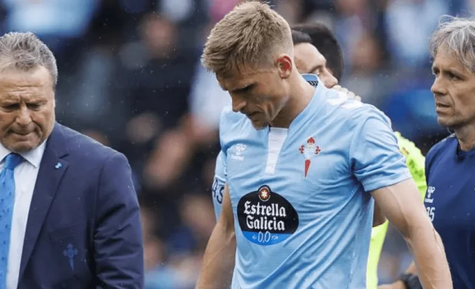 Parte médico oficial de Carl Starfelt: menos grave de lo que parecía