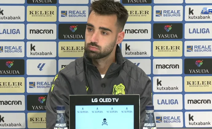 Brais explica cómo se encuentra, se ve preparado para ser titular y habla de Sucic y Marín