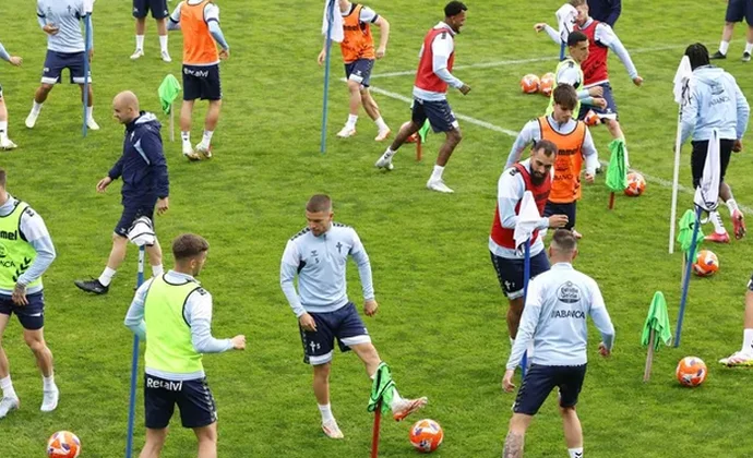 El Celta avanza en la semana de trabajo si los dos lesionados