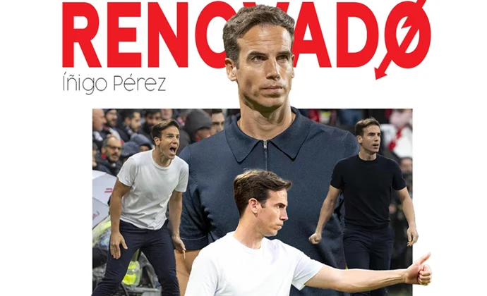 El Rayo anuncia la renovación de Íñigo Pérez por una temporada más