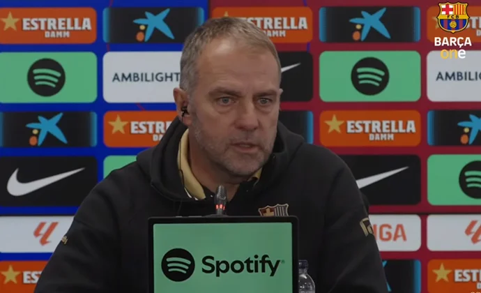 Flick carga duramente contra los horarios de LaLiga y habla de Koundé, Yamal, Íñigo, Olmo, Balde, el Celta y el Inter