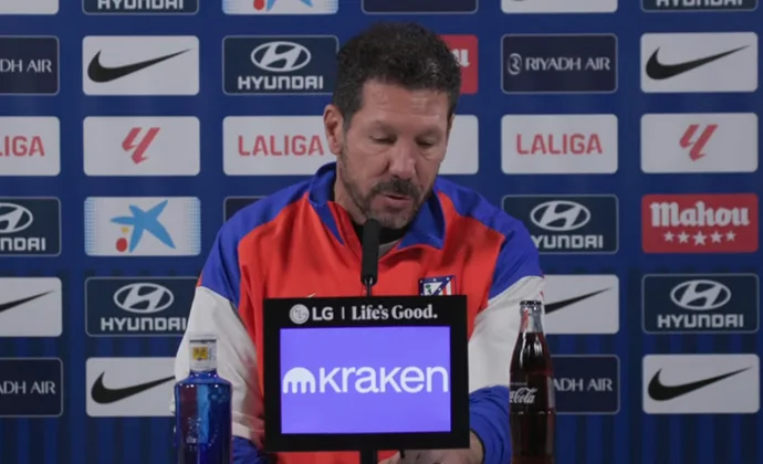 Simeone, sobre Correa, Riquelme, Lemar, Lenglet, Le Normand, Giménez, Griezmann, Sorloth, Las Palmas y Fabio Silva