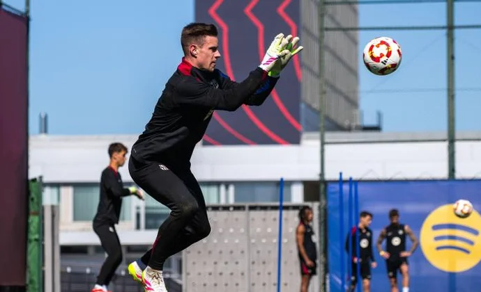 Ter Stegen avanza con el grupo y son tres los futbolistas al margen