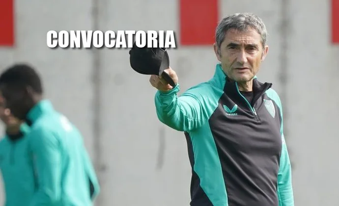 Lista de Valverde con la vuelta de Yuri y parte médico oficial de Nico Williams