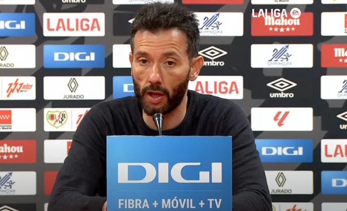 Corberán analiza el empate y habla de Almeida, Barrenechea, Canós, Sadiq y Javi Guerra