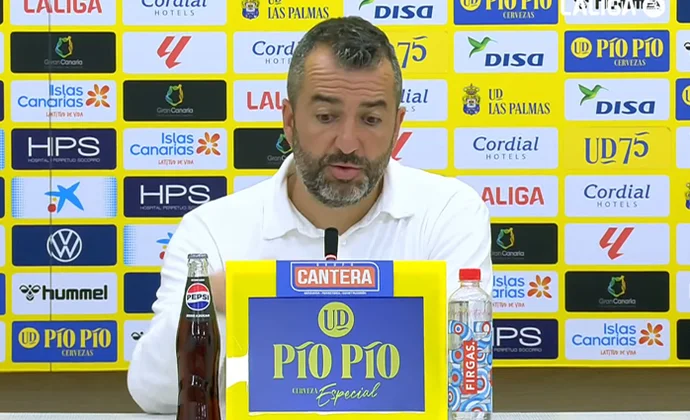 Diego Martínez analiza el triunfo y habla de Horkas, Mata, Fabio Silva, Javi Muñoz y McBurnie