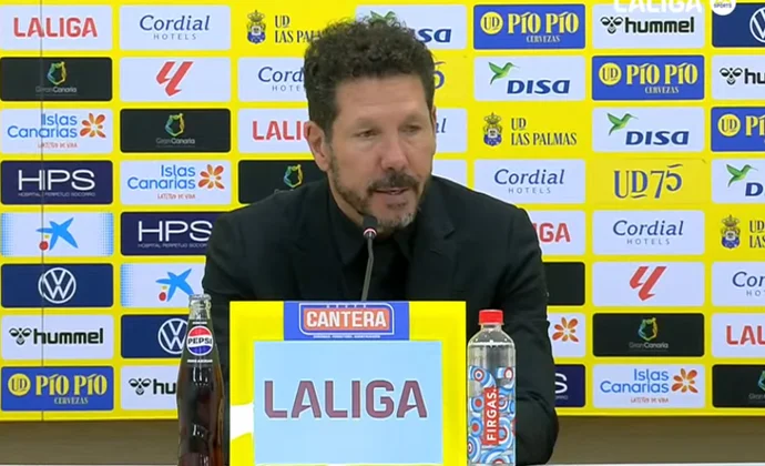 Simeone, sobre la derrota, la actitud, la intensidad y qué hacer para mejorar