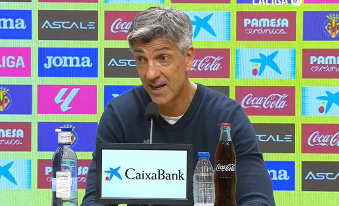 Imanol, sobre el empate, las polémicas arbitrales, Denis Suárez, Oyarzabal y la defensa de cinco