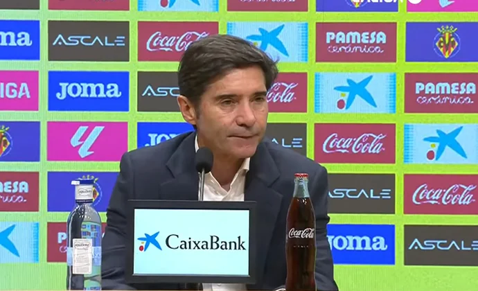 Marcelino analiza el empate, la actuación arbitral y la entrada de Etta Eyong