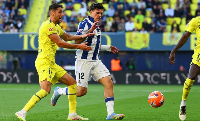 Jornada 32: Villarreal 2-2 Real Sociedad. Estadísticas y puntos fantasy