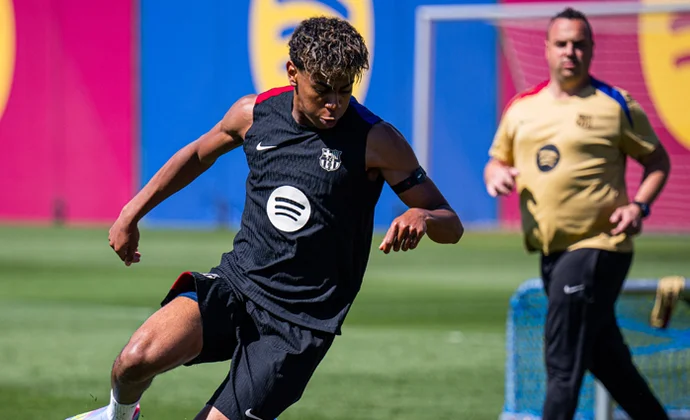 El Barcelona se ejercita este lunes con cinco bajas