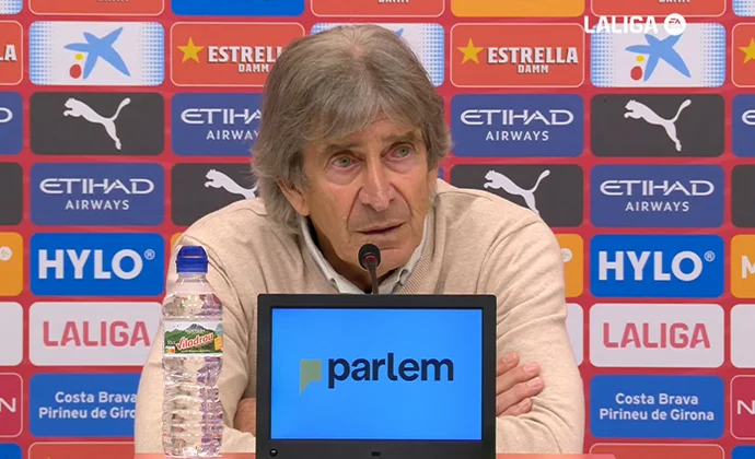 Pellegrini analiza el triunfo y habla de Isco, Antony y el Girona