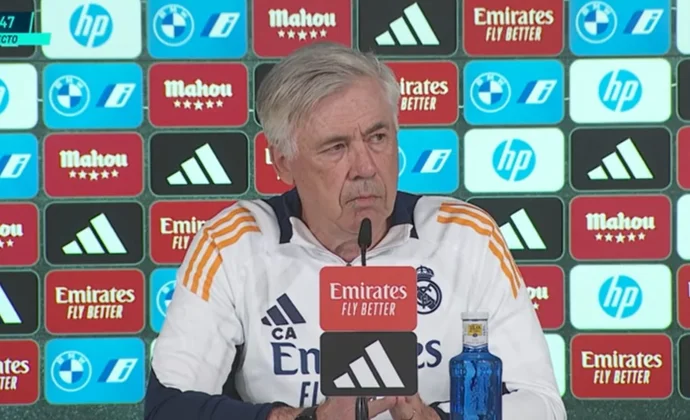 Ancelotti deja entrever rotaciones, ya piensa en la final de Copa y habla de Mbappé, Mendy, Endrick, Fran García y Camavinga