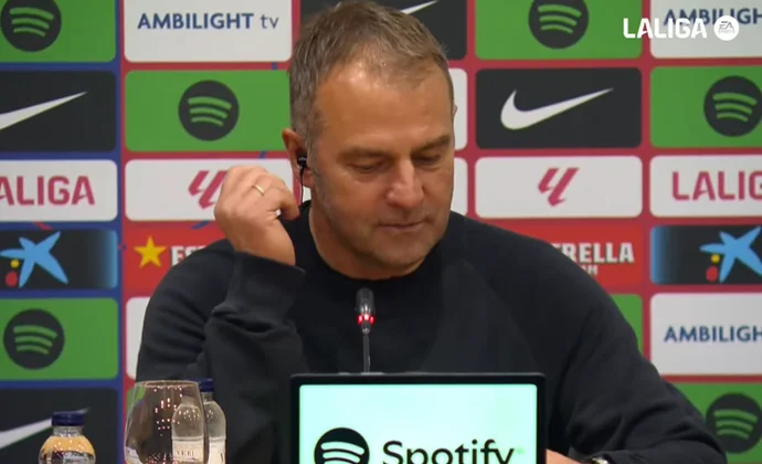 Flick analiza la ofensiva culé y habla de Pedri, Gavi, Ansu Fati, Fort, Ferran, Pablo Torre, Eric García, Olmo y Koundé