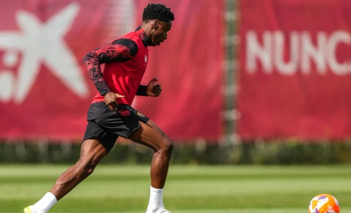 Lokonga se lesiona en el entrenamiento: parte médico oficial