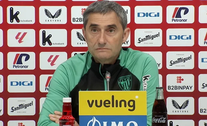 Valverde, sobre Nico Williams, Unai Gómez, Núñez, Lekue, Prados, Unai Simón, Sannadi y Las Palmas