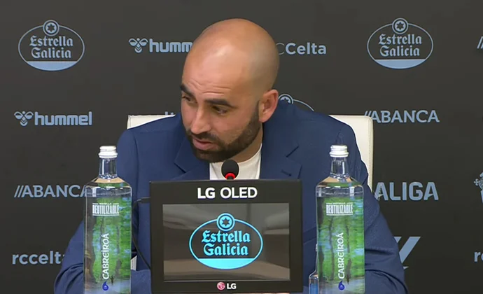 Giráldez quiere Europa y habla sobre el triunfo, Domínguez, Iglesias, Hugo Álvarez, Fer López y Aspas