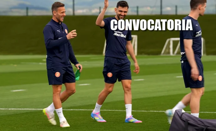 Arnau entra en la lista. Abel Ruiz y Bryan Gil son las dos únicas bajas