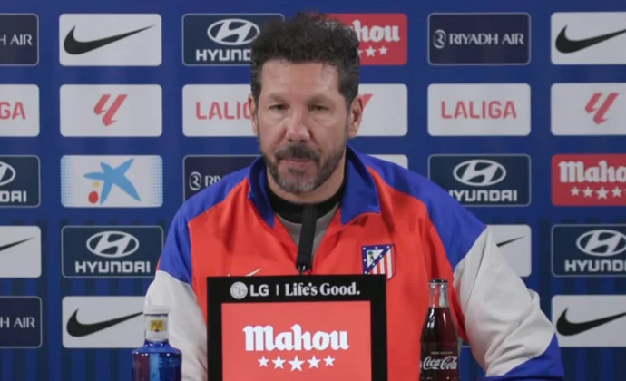 Simeone habla de Barrios, Oblak, Griezmann y del mal momento de su equipo