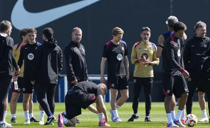 El Barcelona comienza a preparar la final de Copa sin Lewandowski ni Balde