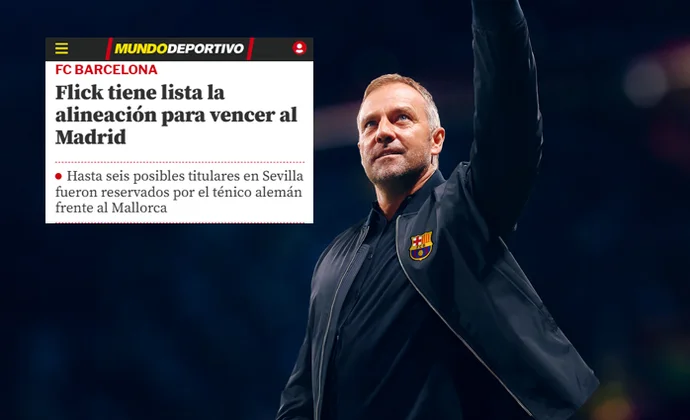 Mundo Deportivo solo tiene una duda en el posible once de Flick para la final