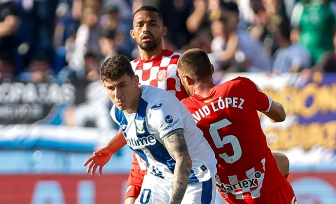 Jornada 33: Leganés 1-1 Girona. Estadísticas y puntos fantasy