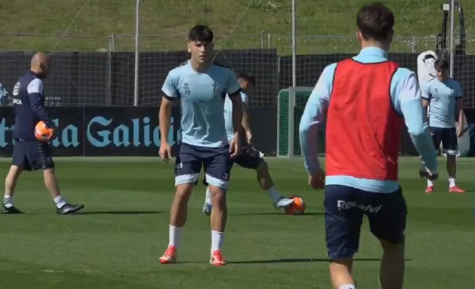 El Celta inicia la semana de trabajo sin Starfelt