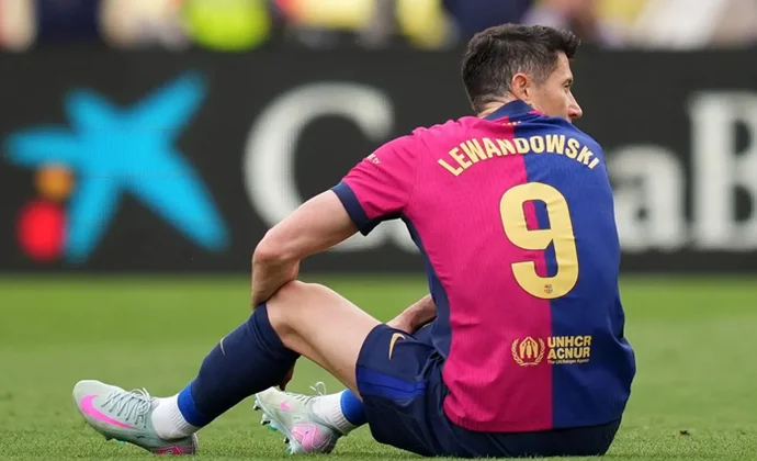 Javier Miguel pone en duda la participación de Lewandowski para la vuelta contra el Inter