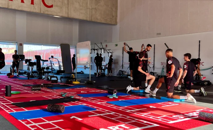 El Sevilla retoma los entrenamientos sin los cuatro lesionados