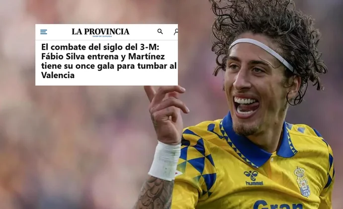 La Provincia tira de optimismo desmedido con Fabio Silva y el once de Diego Martínez