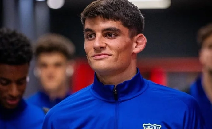 El cambio de Gerard Martín en el descanso fue por decisión técnica