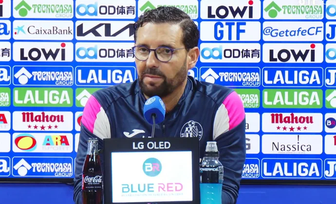 Bordalás esconde el estado de Soria, Nyom y Diego Rico y habla de la baja de Uche y del Rayo Vallecano