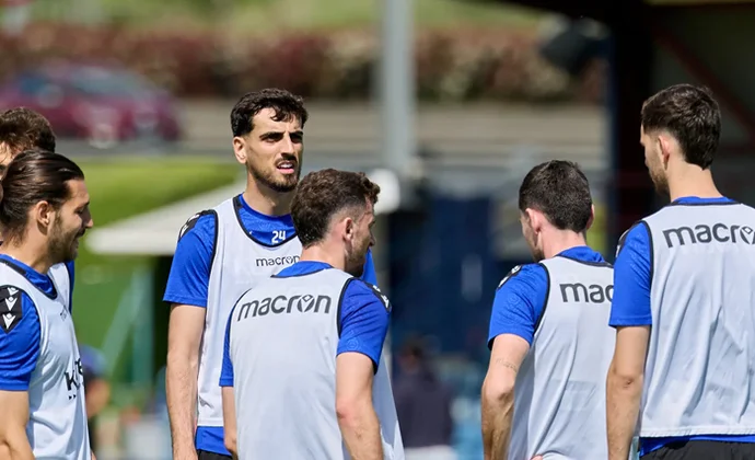 Moncayola, única baja en la sesión de este jueves en Tajonar