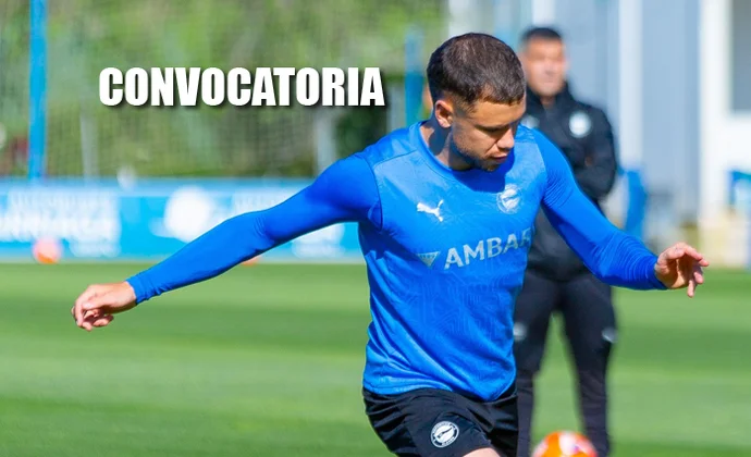 Abqar es la única baja en la lista para recibir al Atlético