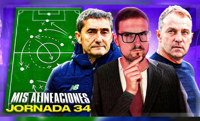 Las alineaciones probables de Carrasco para la J34 en Predicted11