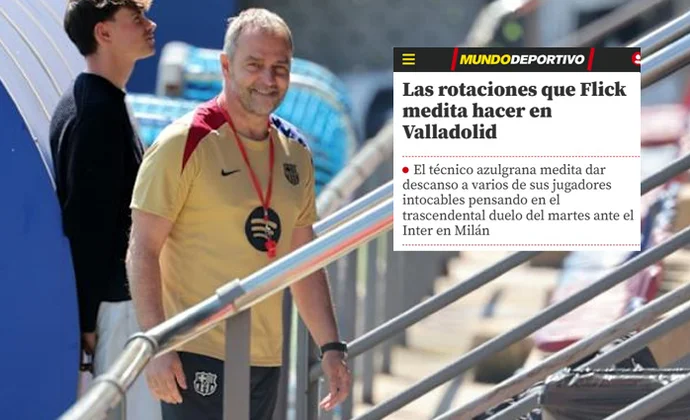 Mundo Deportivo cita algunos nombres que podrían entrar en el once de flick para Zorrilla