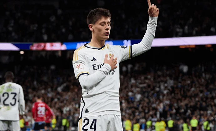 Arda Güler emerge como una pieza más en el rombo de Ancelotti