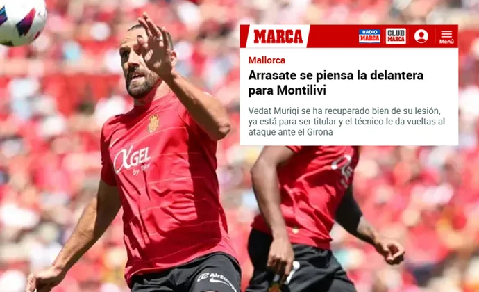 Muriqi está para ser titular, asegura Juanmi Sánchez en Marca