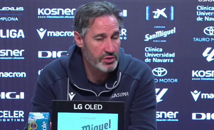 Vicente Moreno habla del sistema, Juan Cruz, Unai García, Bryan, Arnaiz, la baja de Moncayola y el Villarreal