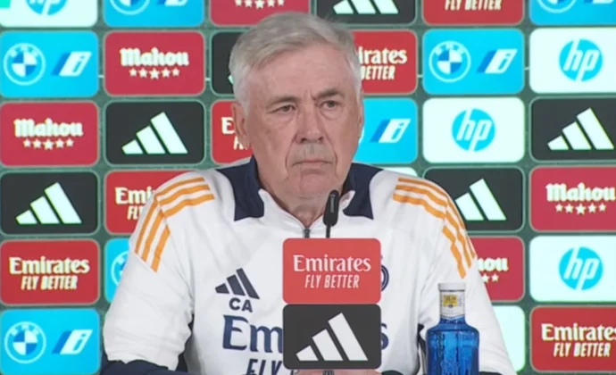 Ancelotti no habla de su futuro y responde sobre Vallejo, Arda Güler y el Celta
