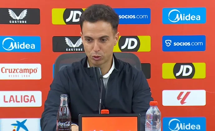 Borja Jiménez lamenta el fallo de Diomandé y habla del Sevilla y las opciones de permanencia