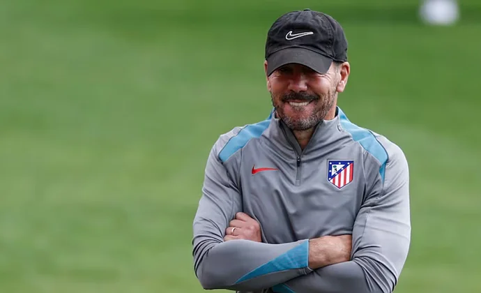 El Atlético completa una sesión de recuperación sin Riquelme