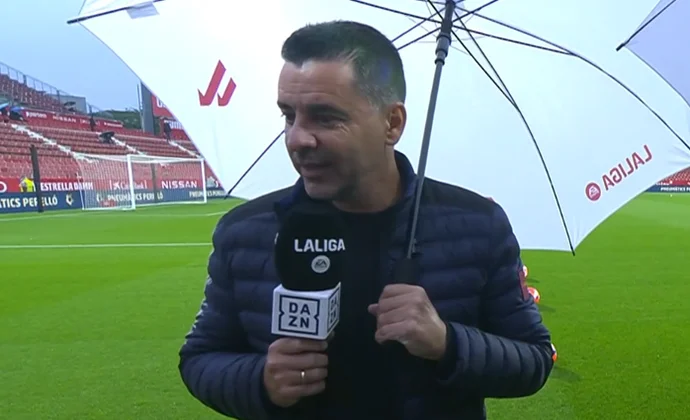 Míchel habló de Stuani, Portu y el estado anímico minutos antes del partido