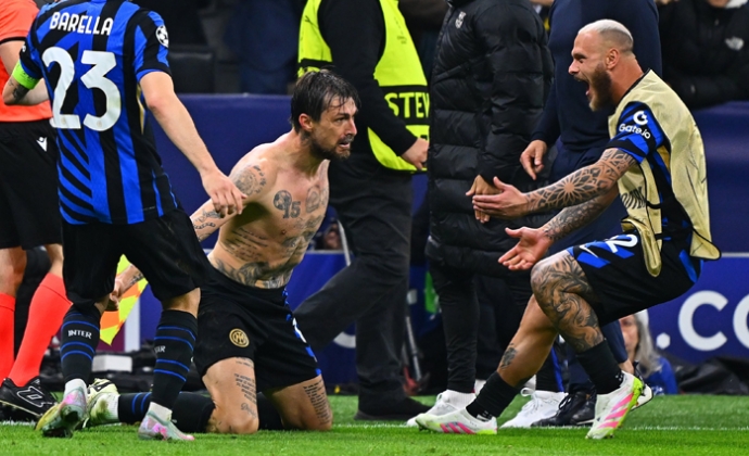 Champions League: Inter 4-3 Barcelona. Estadísticas y puntos fantasy