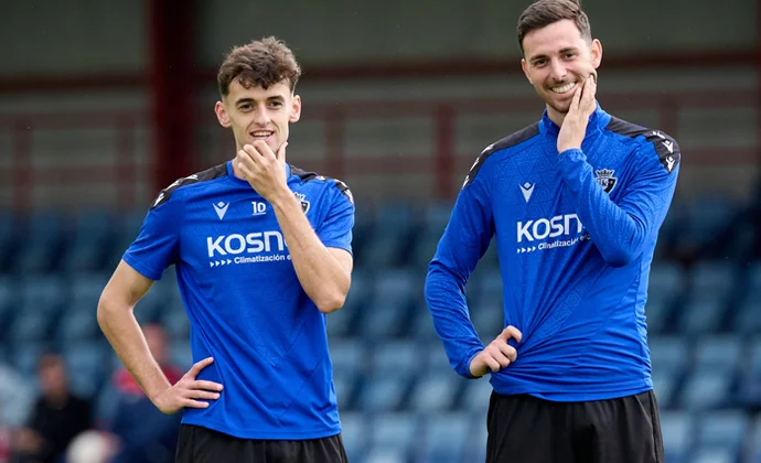 Moncayola, única baja en la vuelta al trabajo de Osasuna