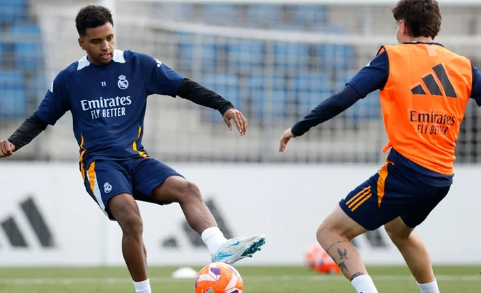 Rodrygo y Asencio empiezan la semana con el grupo y Ancelotti tiene seis bajas