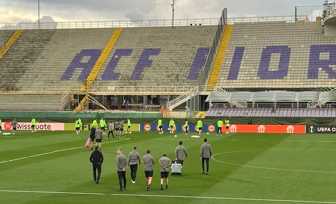 El Betis se ejercita en Florencia con Natan de vuelta, pero sin Cucho, Carvalho ni los tres lesionados